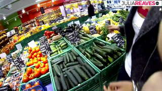 Anal ngono katika jikoni baada ya kupata moto na mboga