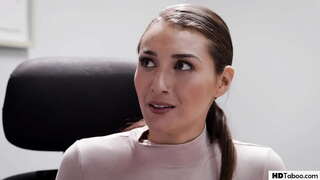 ���ड़ी गांड सहायक होने के लिंग साथ उसके बॉस से शादी कर ली