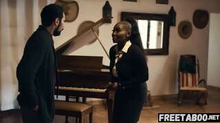 Bang Rondborstige Real Estate Agent Neukt De Opdrachtgever Om Het Land Een Deal